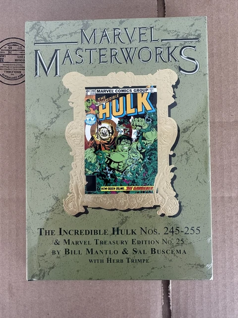 MARVEL MASTERWORKS #329 INCREDIBLE HULK Vol #16 DM Variant HC (2022) Global Ship