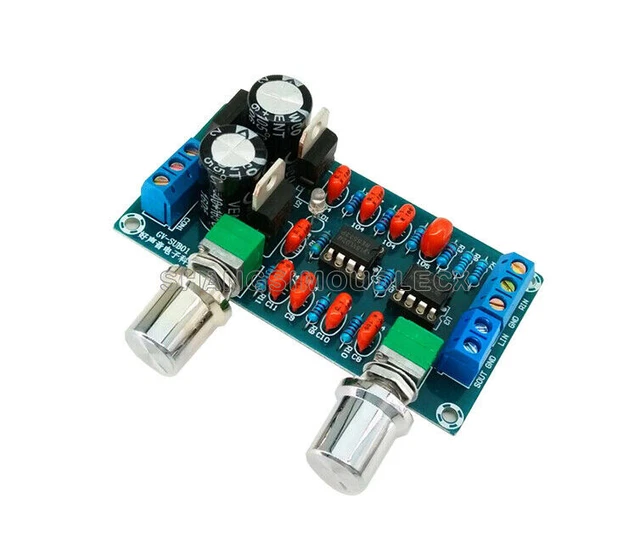 FINISHED LOW-PASS FILTER NE5532 VC Process Circuit For Amplifer NEW EUR