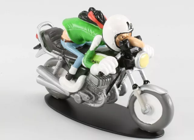 Figure Joe Bar Team Moto Kawasaki 750 H2 Jean Raoul Ducable 1/18 in
