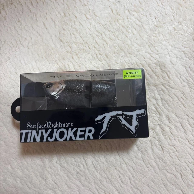 TINY JOKER RIBBIT Crack Work Orange Fishing Lure Swimbait Rare DRT