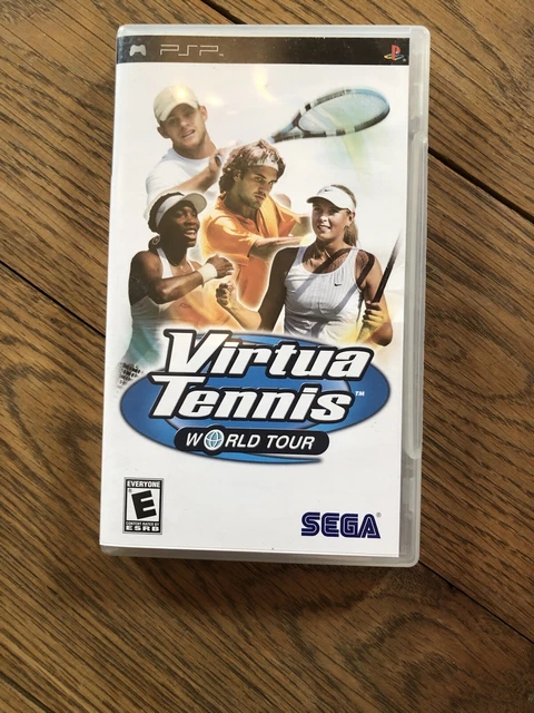 Virtua Tennis: World Tour (Sony PSP, 2005) - European Version