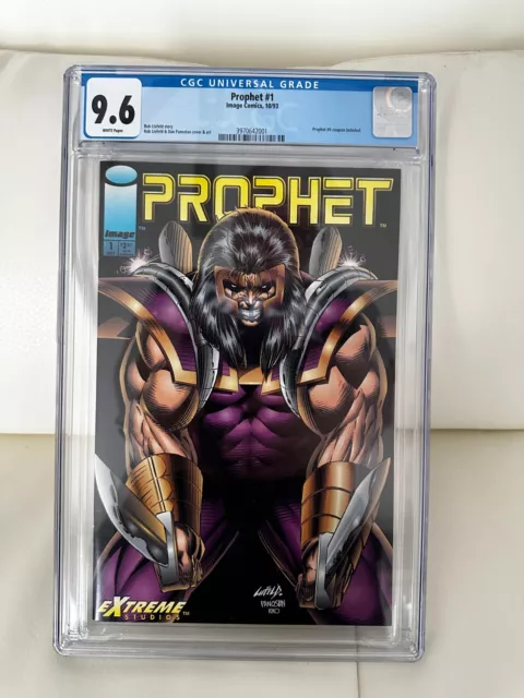 Prophet #1 CGC 9.6 White Pages NM+ Near Mint Plus Unread High Grade Key Image