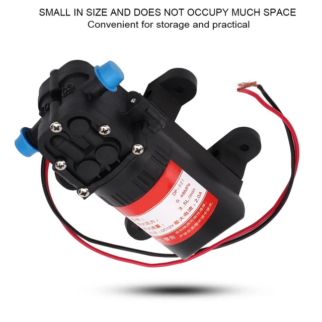 Plastic Aquarium Miniature DC Mini Water Diaphragm Pump Accessories For Fish DP3