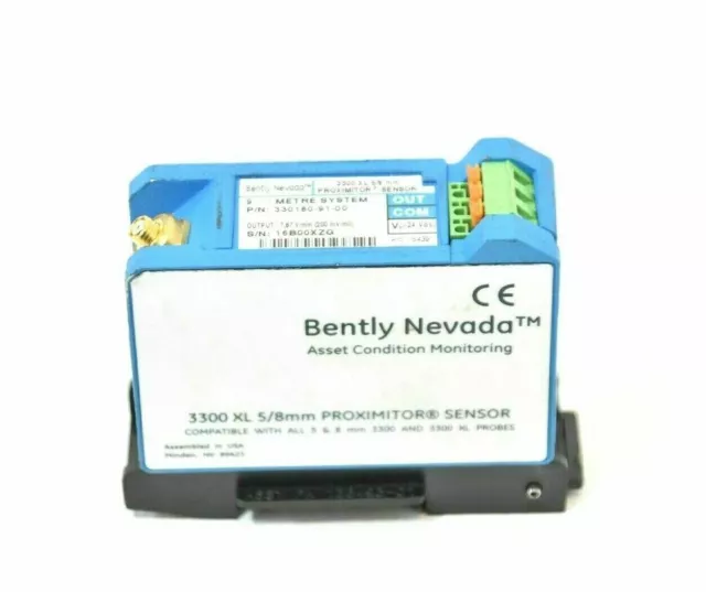 Bently Nevada 330180-91-00 Proximitor Sensor. 3300 Xl 5/8Mm, For 5 & 8Mm & 3300