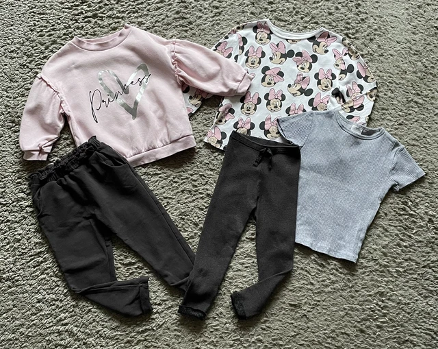 zara x river island girls small bundle age 3-4-5 years vgc