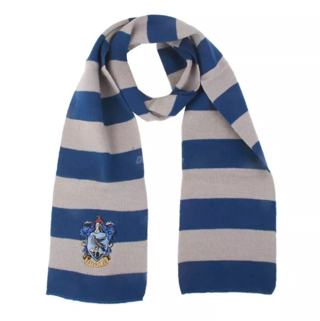 For Harry Potter Fans Vouge Ravenclaw House Cosplay Knit Costume Scarf Wrap