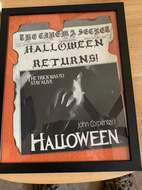 Halloween 1978 Michael Myers John Carpenter News Print