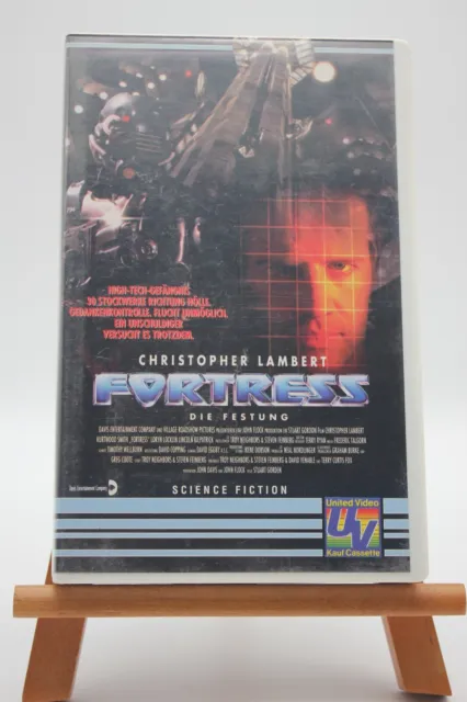VHS Christopher Lambert Fortress Die Festung VHS VIDEO Kassette UV Video