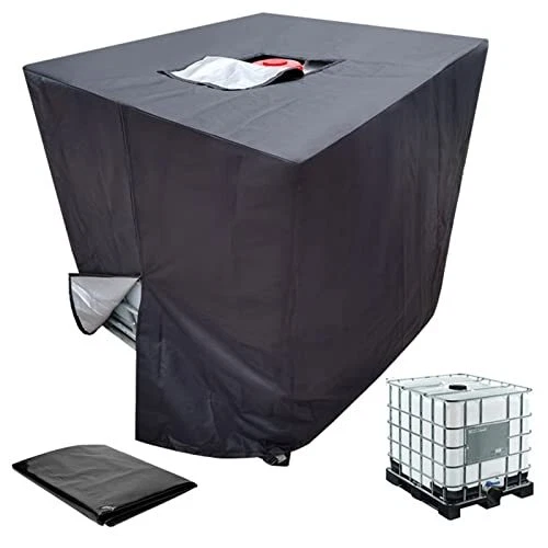 IBC Tote Cover 420D Suitable for 275 Gallon 1000L IBC Tank Container Sunshad
