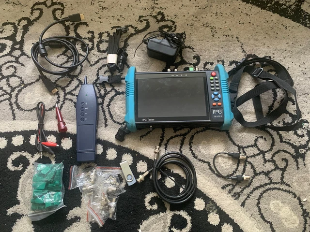 Misuratore tester IPC 7 pollici IPC 4K TVI CVI AHD analogico usato