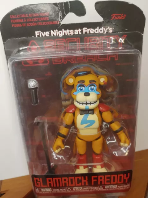 mexican BUNDLE GLAMROCK figure 5.77 FNAF five nights at freddys