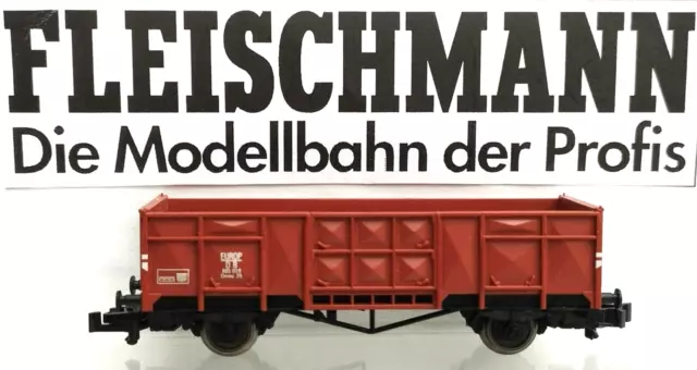 Spur N, FLEISCHMANN N 8204 (9543), Offener Güterwagen Ommu 29, DB , Epoche III