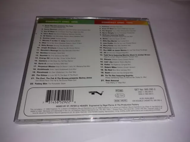 Verschiedene * Ultimativer Club Mix 2 * 2 X Cd Album Ausgezeichnet 1998 2