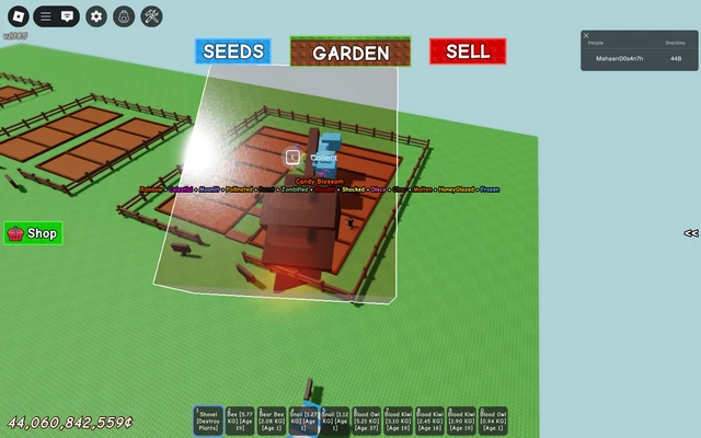 ROBLOX GROW A Garden 2t Candy Blossom Account 280 48 PicClick UK Roblox Grow A Garden 2t Candy Blossom