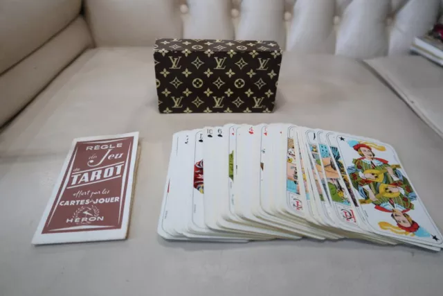 Louis Vuitton Wynn Casino Limited Edition Playing Cards Monogram Eclipse  RARE