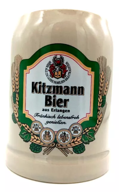 Kitzmann Bier Beer Stein Mug Germany Stoneware .5 Litre Vintage Detailed Artwork Kitzmann Bier Beer Stein Mug Germany Stoneware .5 Litre Vintage Detailed Artwork
