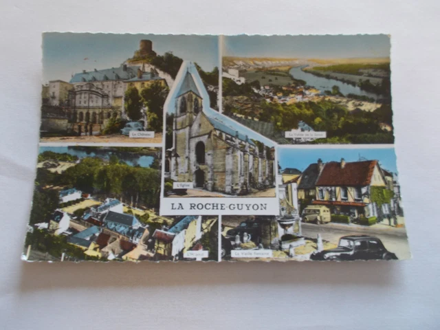 95 La Roche Guyon Val  Oise Chateau Hopital Eglise Vieille Fontaine Vallee Seine