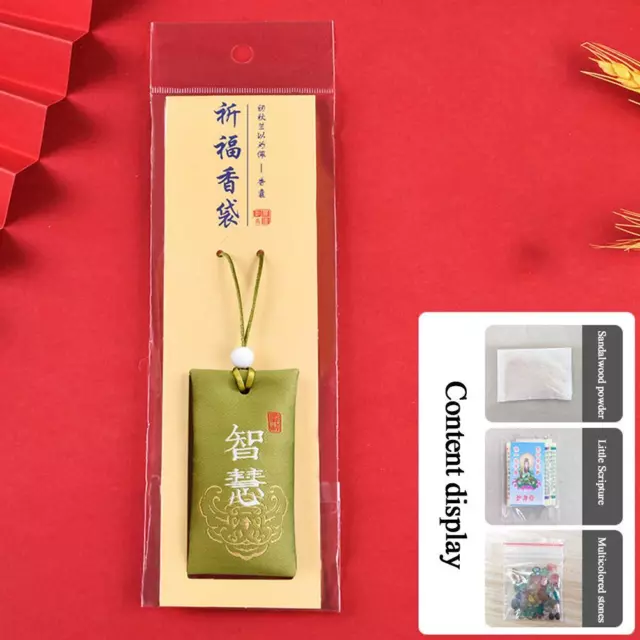 1pcs Spiritual Salt With Sachet,Buddhist Spiritual Gifts Salt 2024 Pouch R5H7