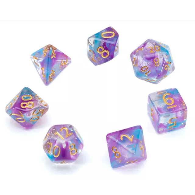 Mighty Tiny Dice: Cognitive Dissonance Set - 7 Piece Resin 12mm Role (US IMPORT)