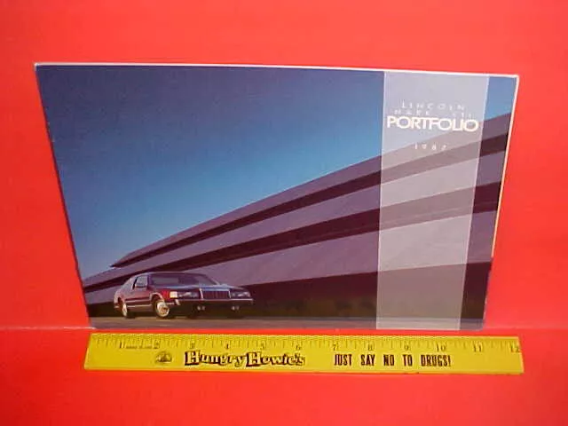 1987 Lincoln Mark Vii Lsc Bill Blass Brochure Mailer Catalog Lot Of 2 2