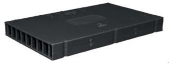 375 x ventole di attacco 10 x 50 x 97,5 mm PP nere ventole fughe griglia di giunti