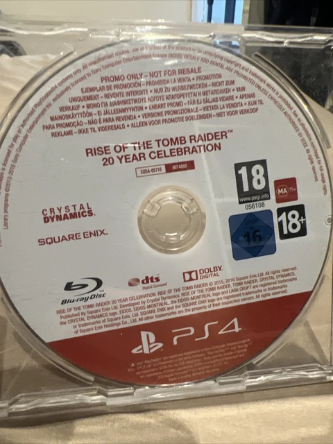 Rise Of The Tomb Raider 20 Year Celebration - PS4 (PAL) - Très Bon état