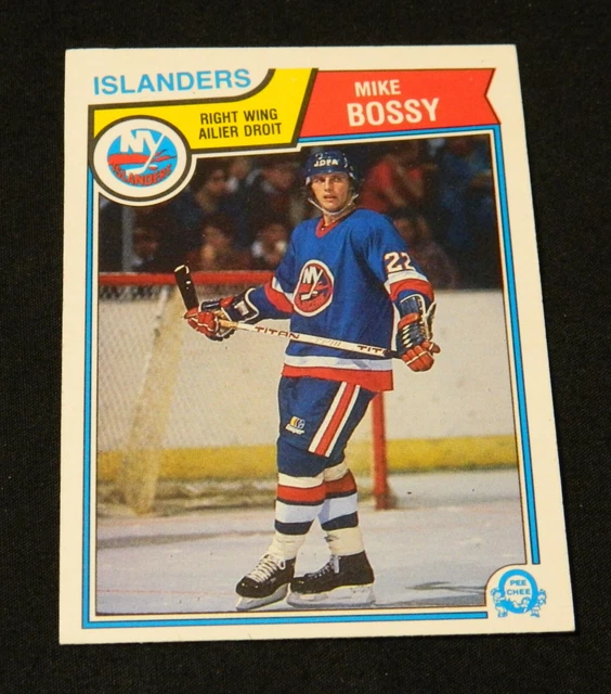 1983-84 O-Pee-Chee #3 Mike Bossy - EX-MT+ (#7)