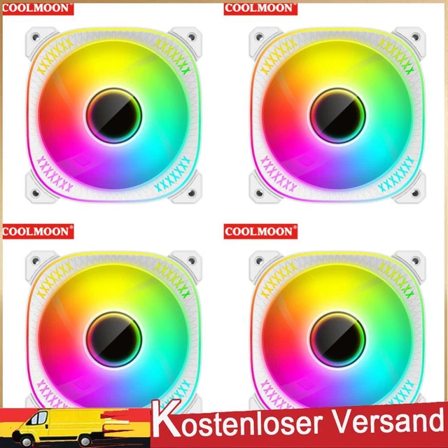 Dissipatore CPU UpHere S6C4 Bianco | 6 Heatpipe, Ventola PWM 120mm RGB, 230W TDP | Per Intel LGA 1700/1200/115X E AMD (non AM4)