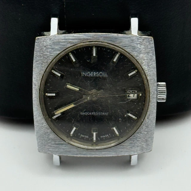 OROLOGIO DA UOMO Vintage Ingersoll Sea Lion Ronda RL 1215-21