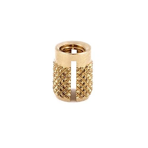 Threaded Insert For Plastic Flush Brass Thread Inserts 256 Pack Of 50