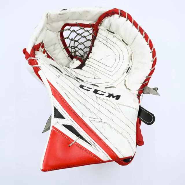 CCM Extreme Flex 4 Catcher Pro Stock Hockey Goalie Used NHL Devils Schneider