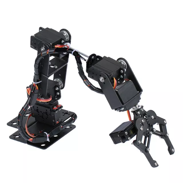6DOF Robot Mechanical Arm Clamp Claw Kit DOF Manipulator Industrial Robot Parts^