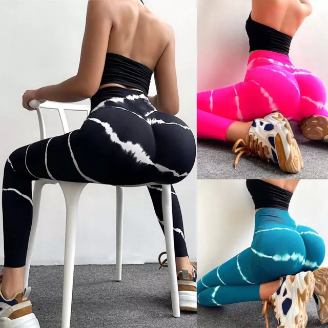 Women's Scrunch Butt Lift Leggings Workout Seamless Booty High