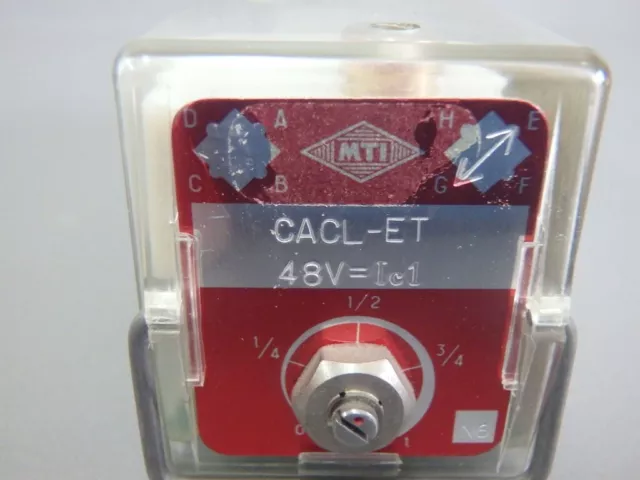 CACLET - MTI -  CACL-ET / Relais temporisé réglable  USED 3