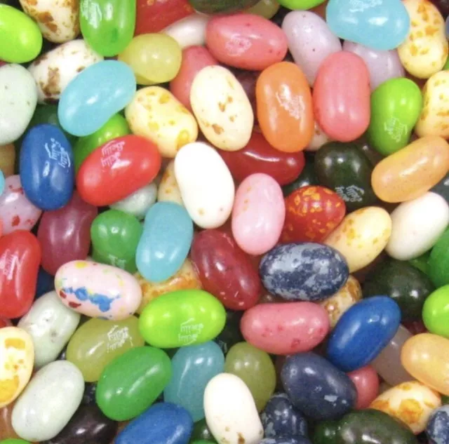 1kg JELLY BELLY ASSORTED MIXED RAINBOW JELLY BEANS 50 FLAVOURS BULK LOLLIES