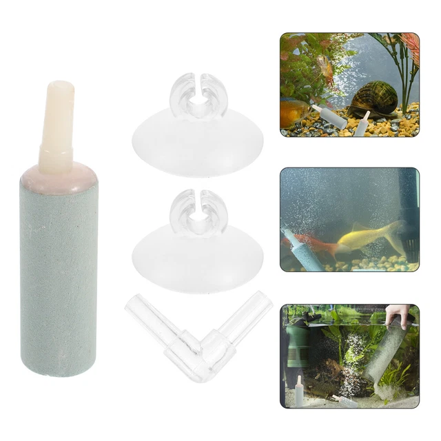 Pompa Aria Per Acquario 20 Galloni | Kit Aeratore Con Pietra Porosa E Tubo | Regolabile - Foto 4