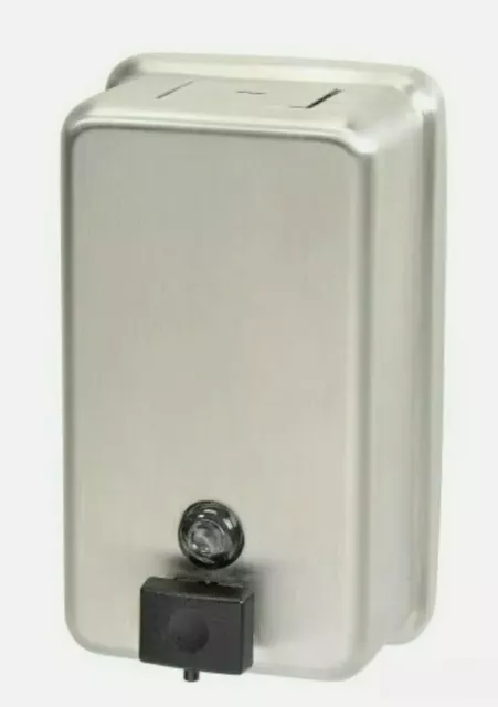 1 Bobrick Classic series Surface-Mounted Soap Dispenser, Stainless Steel 211.