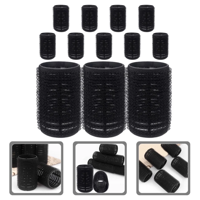 12 pz rulli per capelli arricciacapelli portatili arricciacapelli autoadesivi rulli per capelli arricciacapelli