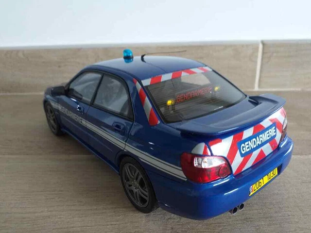 Modellino OttOmobile 1/18 OTM869 Subaru Legacy RS TG.A Blu JDM