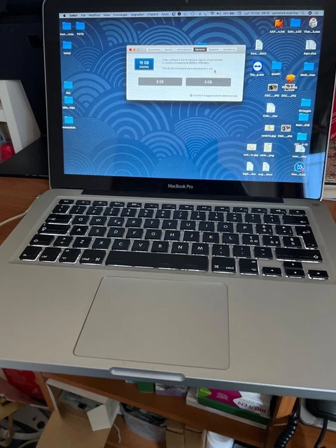 Apple MacBook Pro 13,3" (500GB HDD, Intel Core i7 2a generazione, 2.8 GHz, 16GB)