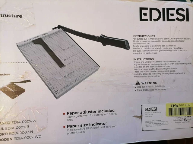 Ediesi, Papierschneider, A4, Schneidemaschine, Papierschneider