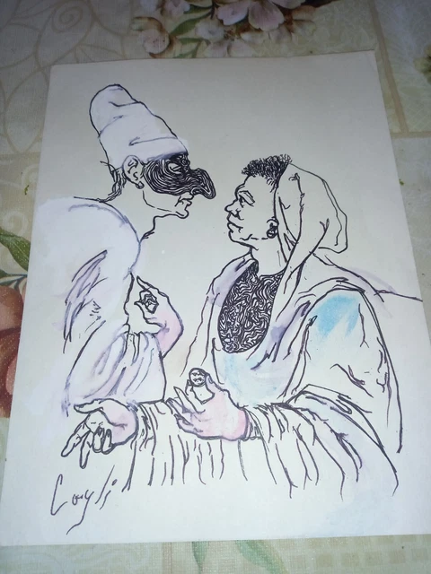 Cod. 1 Disegno Di Carlo Cagli Cm. 17X22