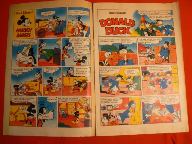 Micky Maus Heft Nr. 1 September 1951 - Original - Ehapa Verlag Z3 3