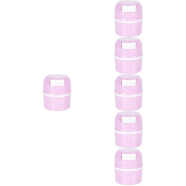 6 Pc Eyelash Glue Storage Case Glue Storage Tank Storage Canisters Storage Jar