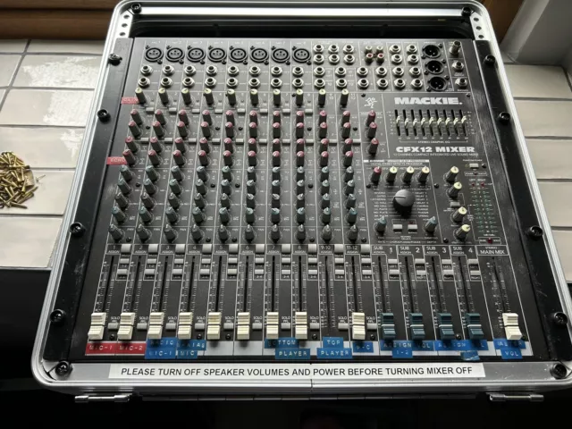 ミキサー Mackie CFX16 MkⅡ (Mackie -CFX16 16채널 컴팩트 ミキサー Mackie CFX16 MkⅡ (Mackie -CFX16 16채널 컴팩트