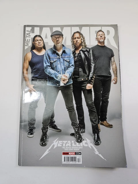 Metallic. Click METAL HAMMER MAGAZINE December 2016 Metallica Avenged Sevenfold Ozzfest ...