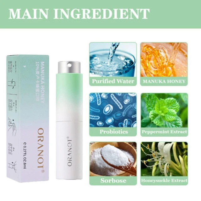 1 X Probiotics Orl Spray Breath Freshener Portable Breath Deodorant Spray/ Z0E7