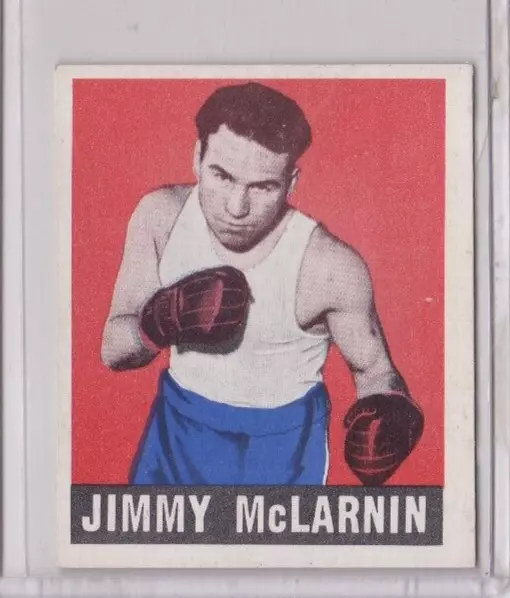 1948 Leaf Boxing Card #29 JIMMY MCLARNIN