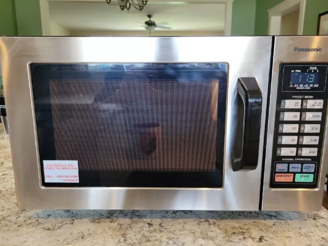 Panasonic NE-1054F 1000 Watt Commercial Countertop Microwave