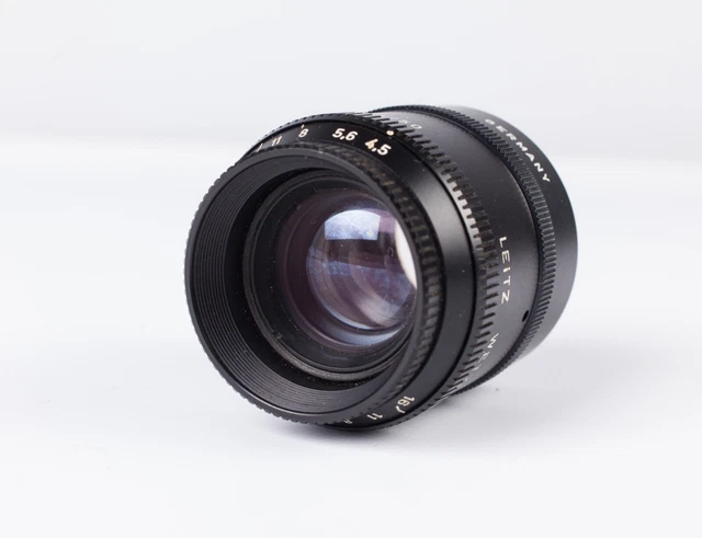 Lente de ampliación Leitz Focotar 50 mm f4,5 y tubo 17675.  V. Buen estado usado.